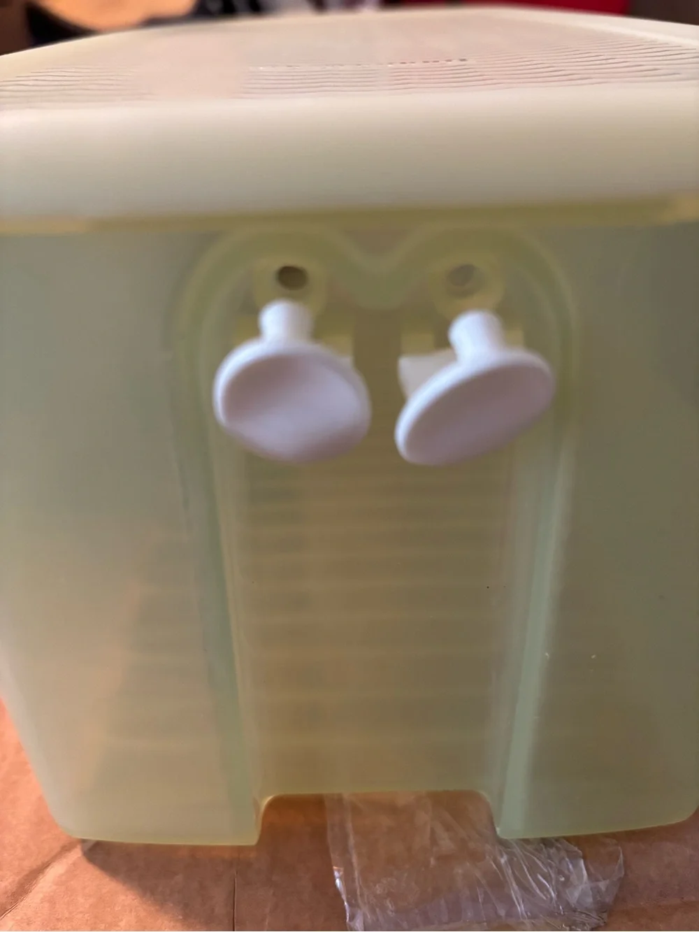 Tupperware Green and White Fridgesmart Container - Lge